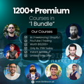 Ultimate 1200+ Premium Courses Bundle 💻 | AI, Freelancing, E-commerce, Trading, YouTube & More | Lifetime Access | Instant Download 🚀